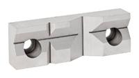 Губки призматические к станочным тискам BISON WSP 6512/37/30-100